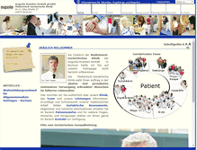 Tablet Screenshot of geriatrie-bochum.de